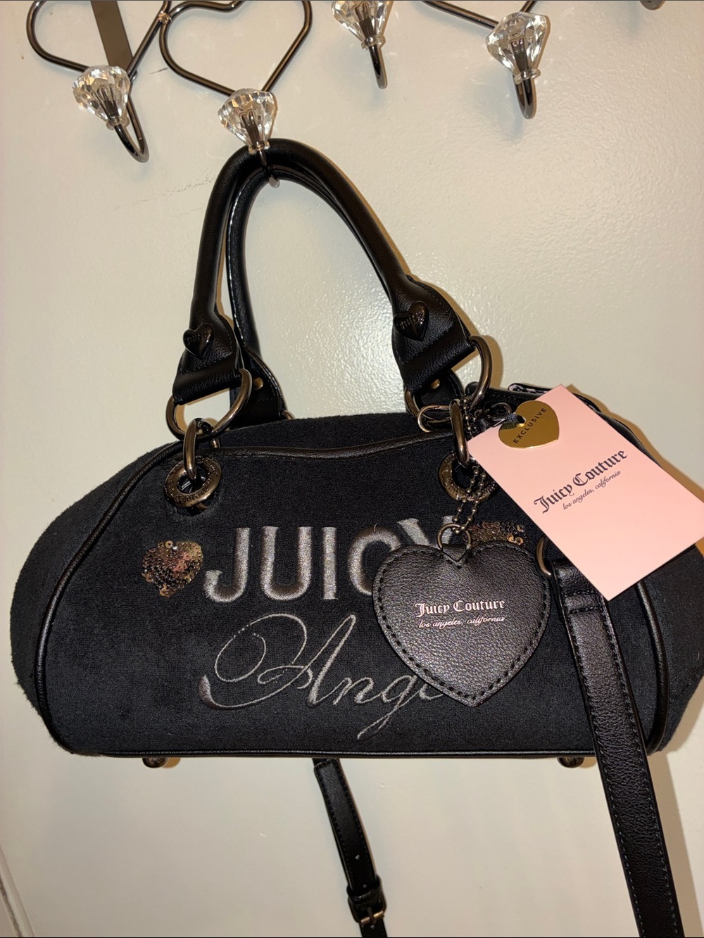 Juicy Couture velour satchel - Picture 6 of 6